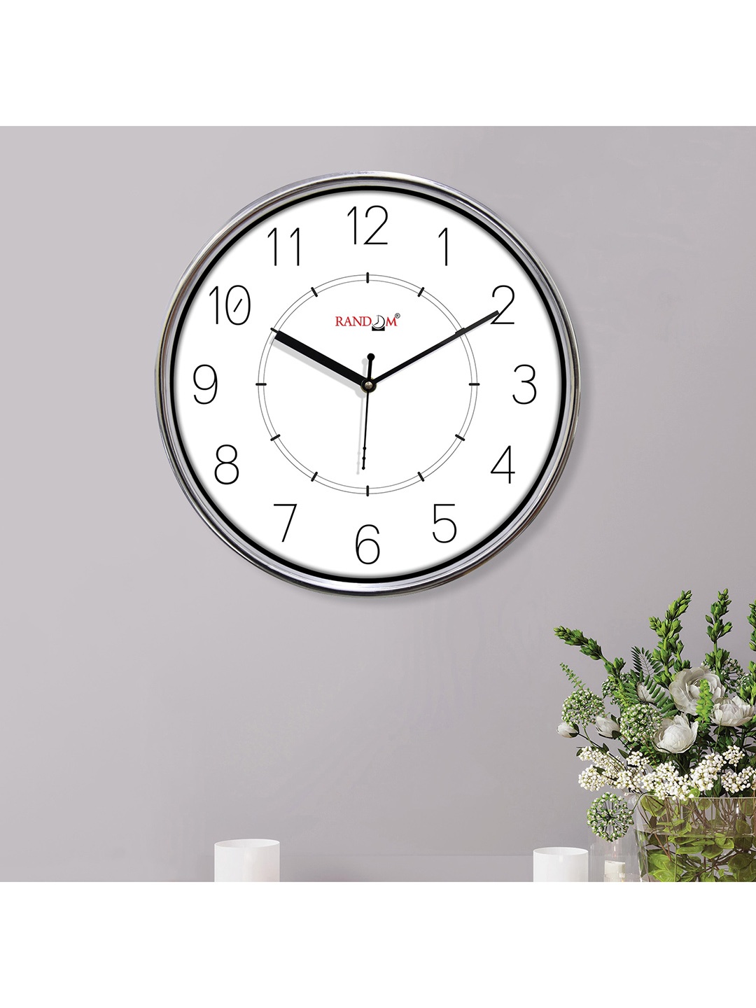 

RANDOM Unisex White Clocks