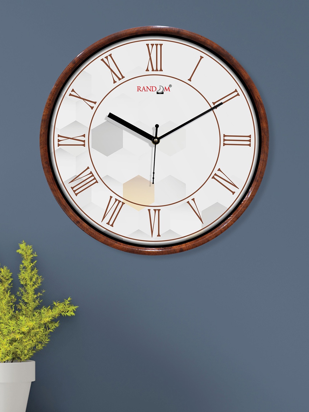 

RANDOM Unisex Multi Clocks, Cream