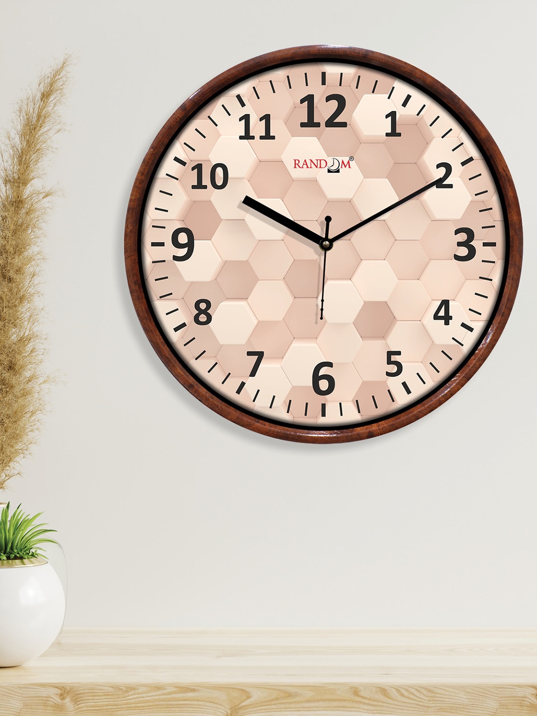 

RANDOM Unisex Multi Clocks, Brown