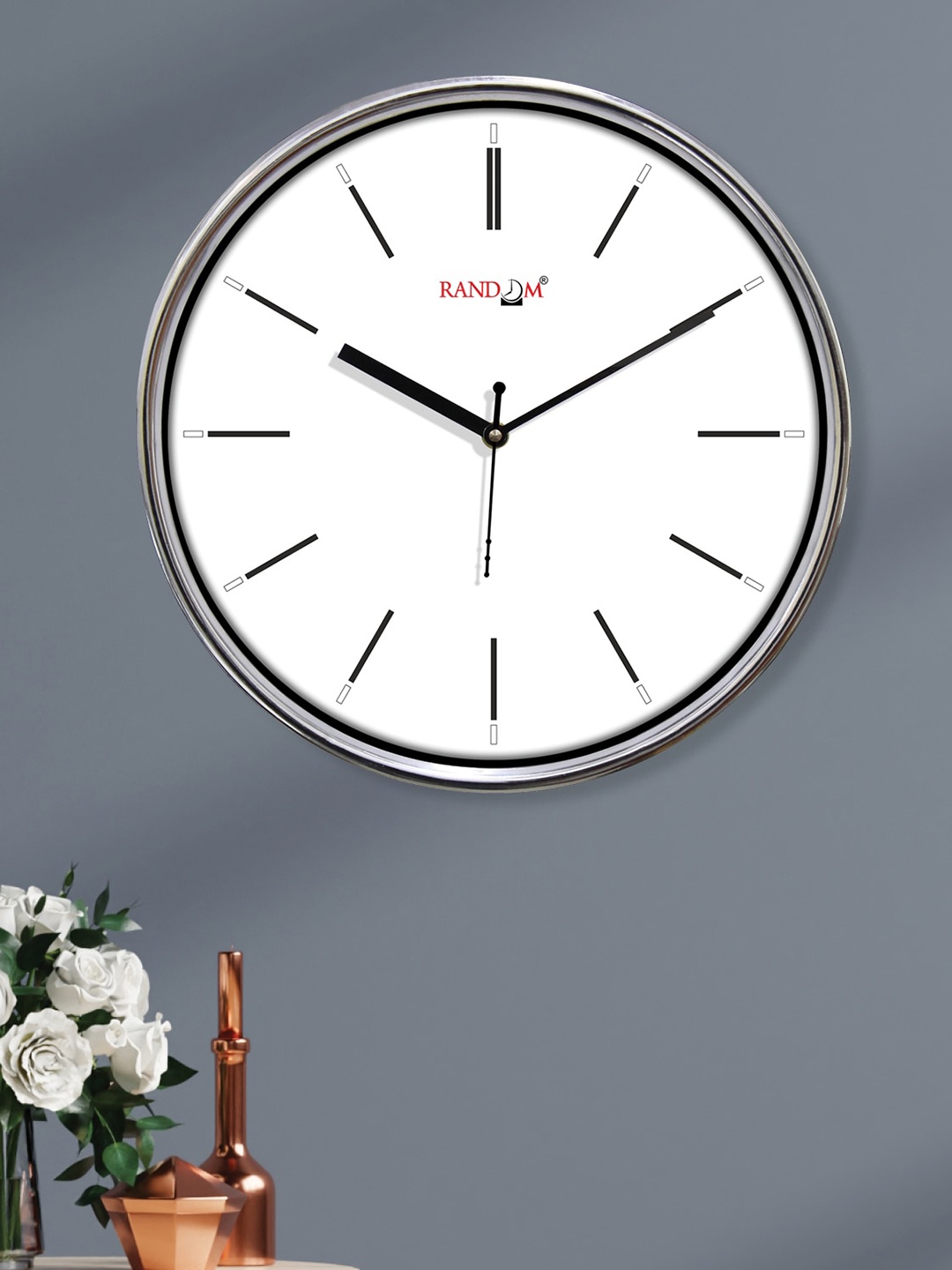 

RANDOM Unisex White Clocks