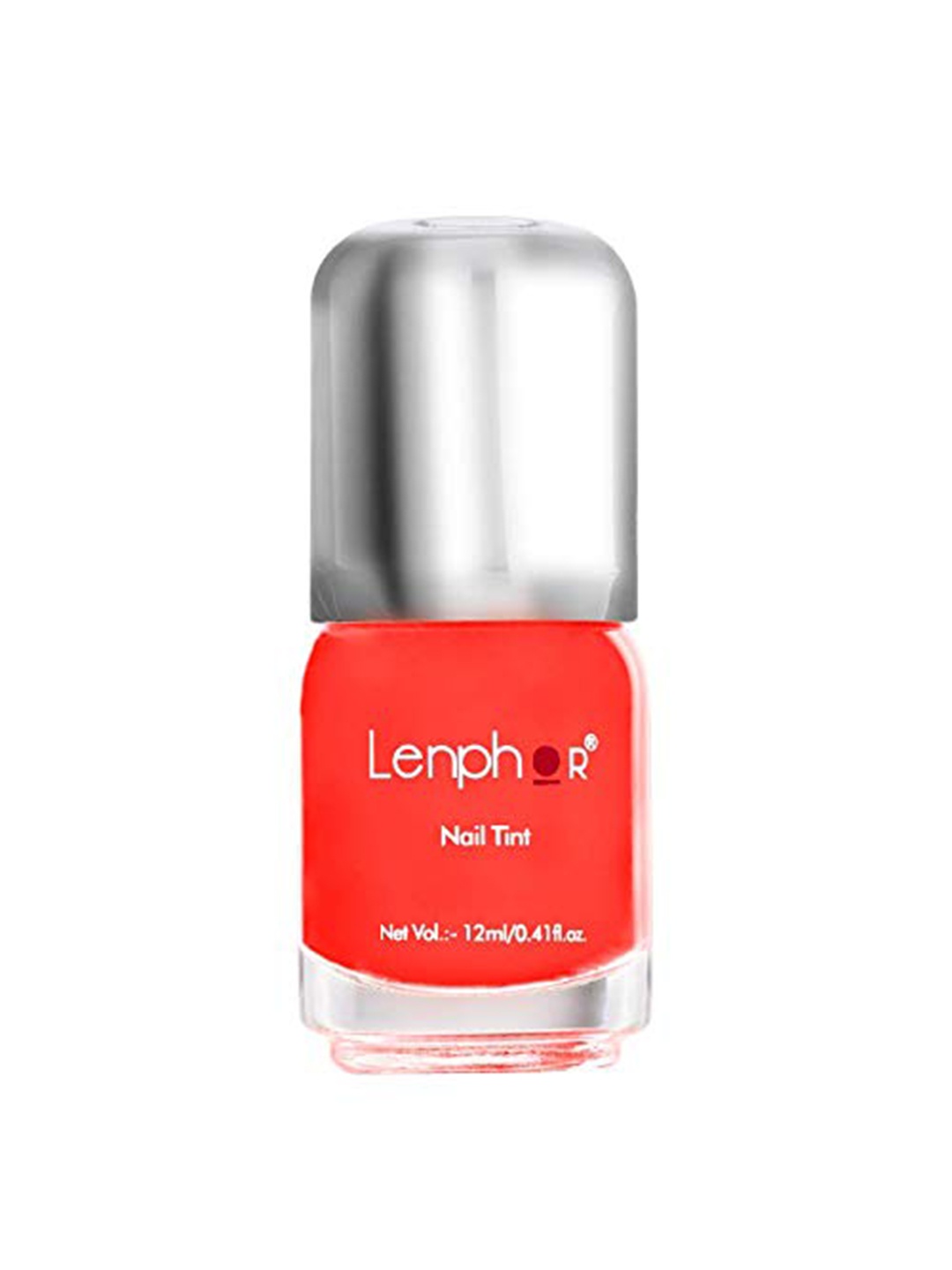 

Lenphor Shiny Nail Paint Sunset Bomb 12 ml, Red