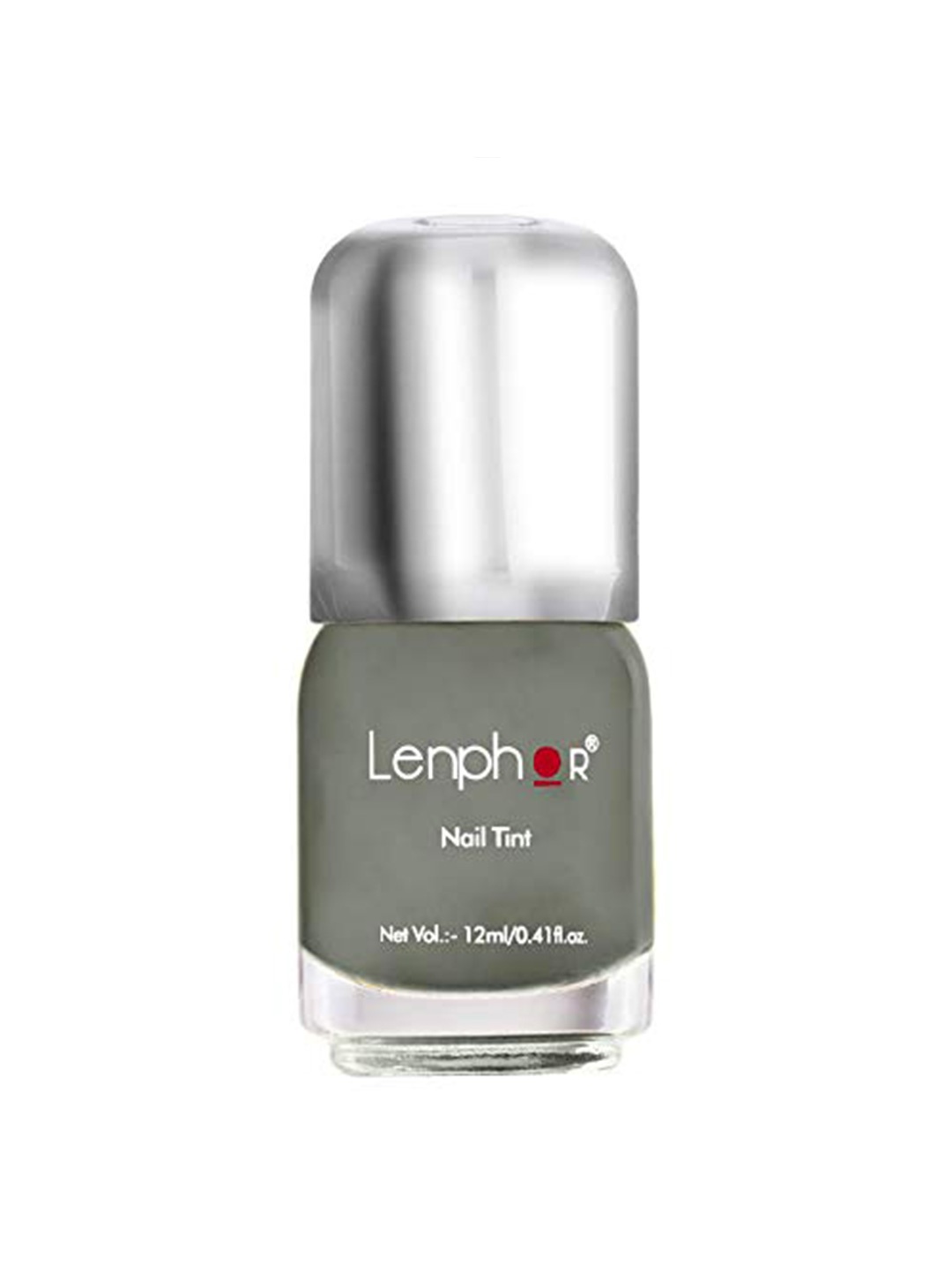 

Lenphor Long Lasting Shiny Nail Tint 12 ml - Gragreen 052, Grey