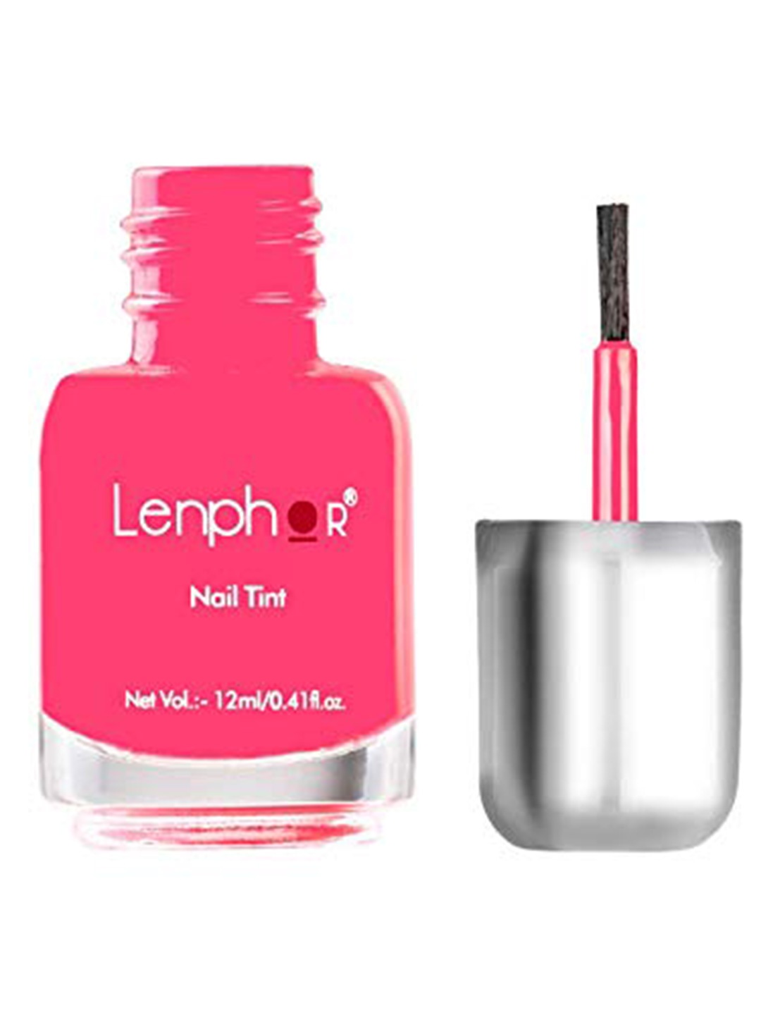 

Lenphor Shiny Nail Paint Strawbereeta 12 ml, Pink