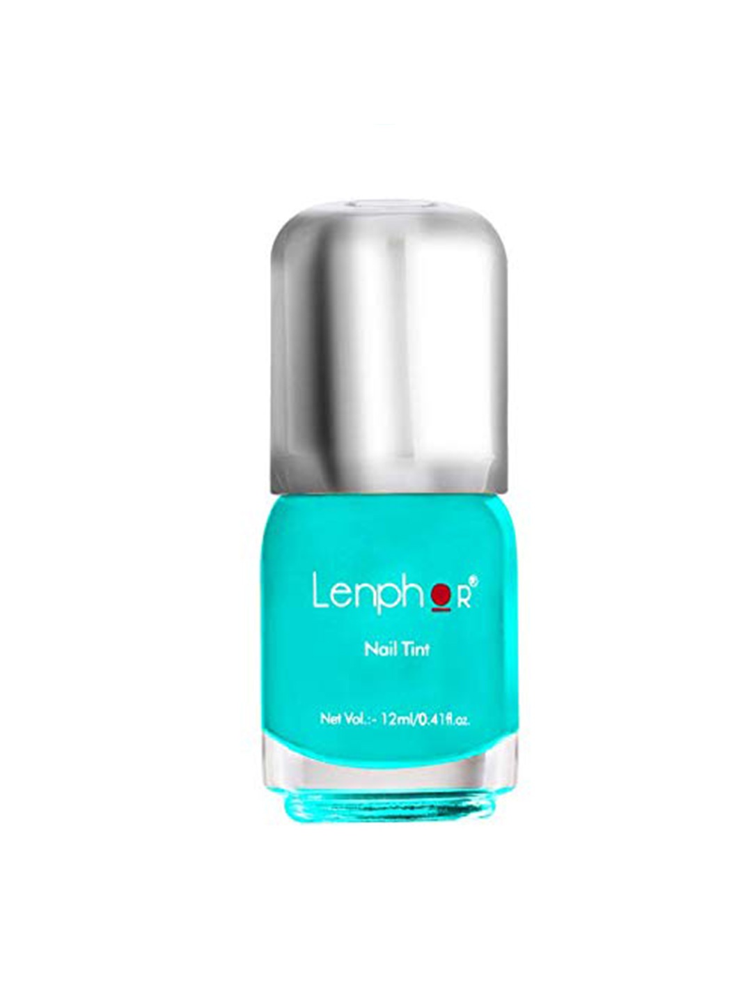 

Lenphor Cruelty-Free Long Lasting Shiny Gel Finish Nail Tint 12 ml - Mint Me 055, Blue