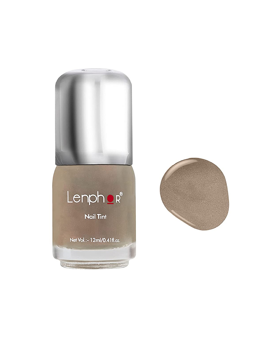 

Lenphor Long Lasting Shiny Nail Tint 12 ml - Cocoa Shell 077, Gold