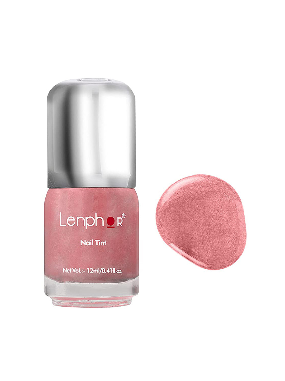 

Lenphor Nail Tint Pink Metal-12ml
