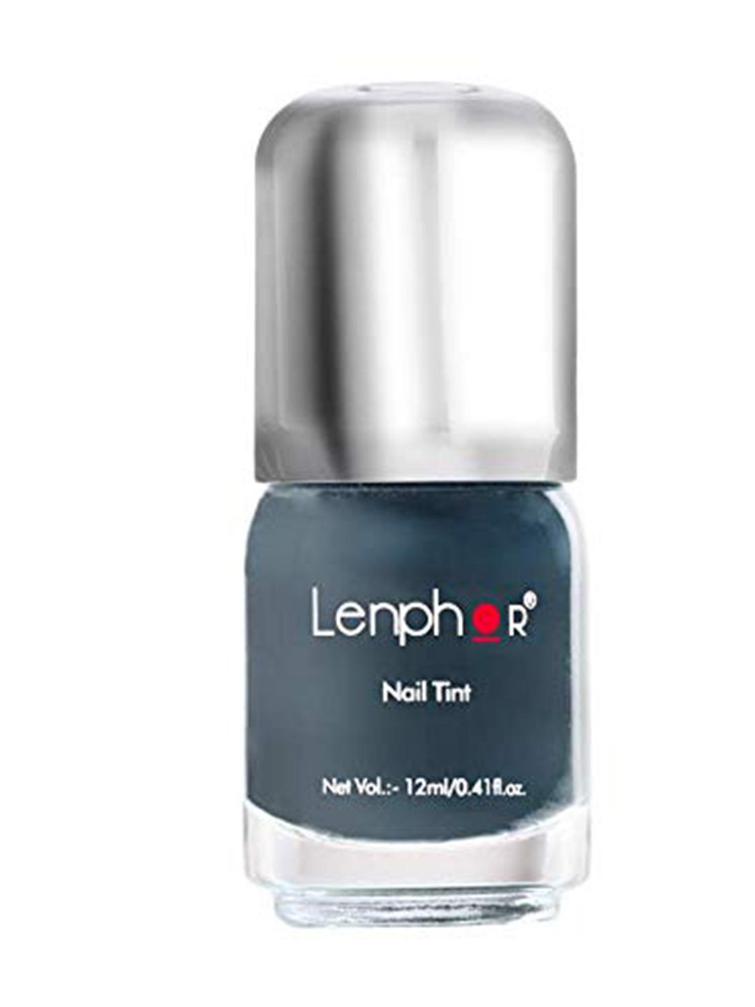 

Lenphor Long Lasting Shiny Nail Tint 12 ml - Devils Grey 017, Charcoal