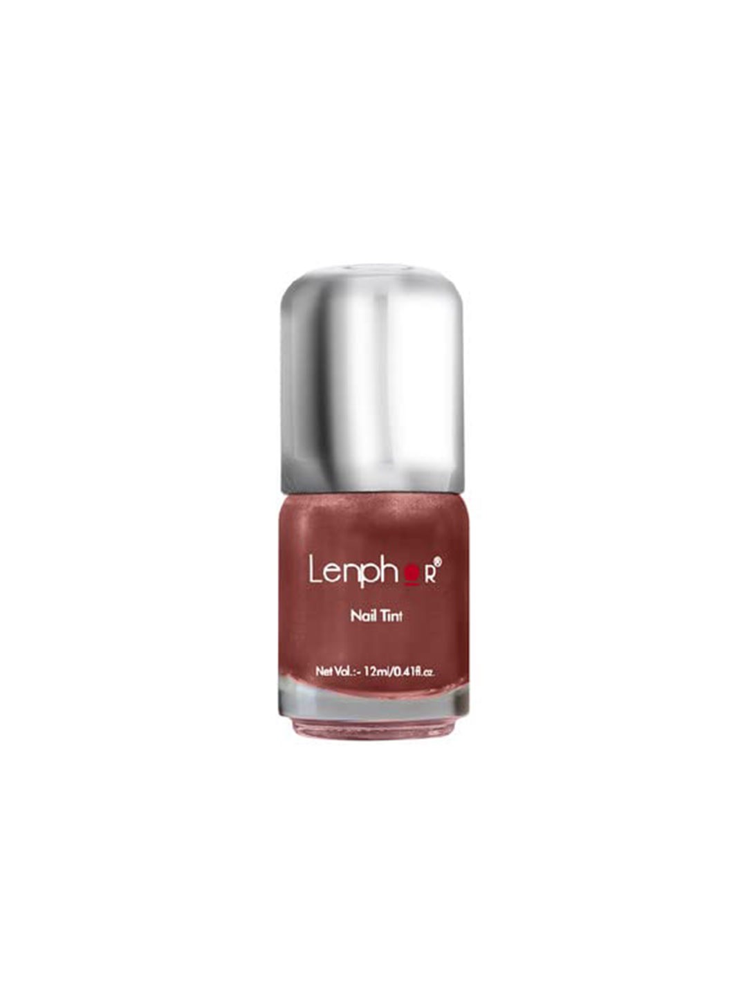 

Lenphor Cruelty-Free Long Lasting Shiny Chrome Finish Nail Tint 12 ml - Miss Coco 018, Brown