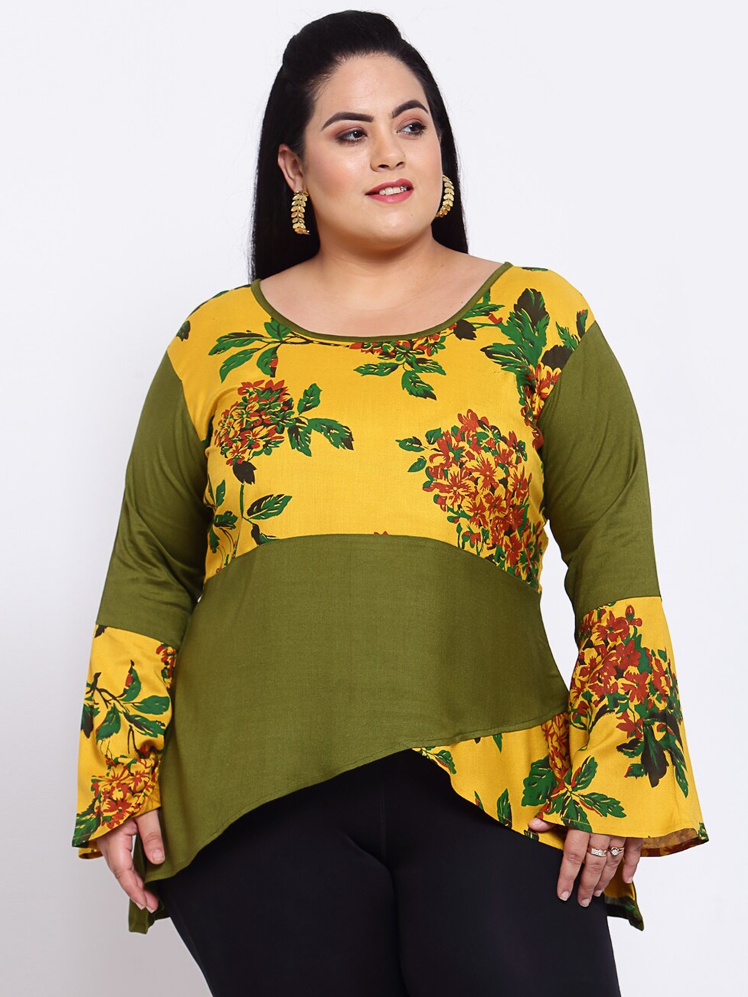 

FAZZN Multicoloured Floral Print Top, Multi