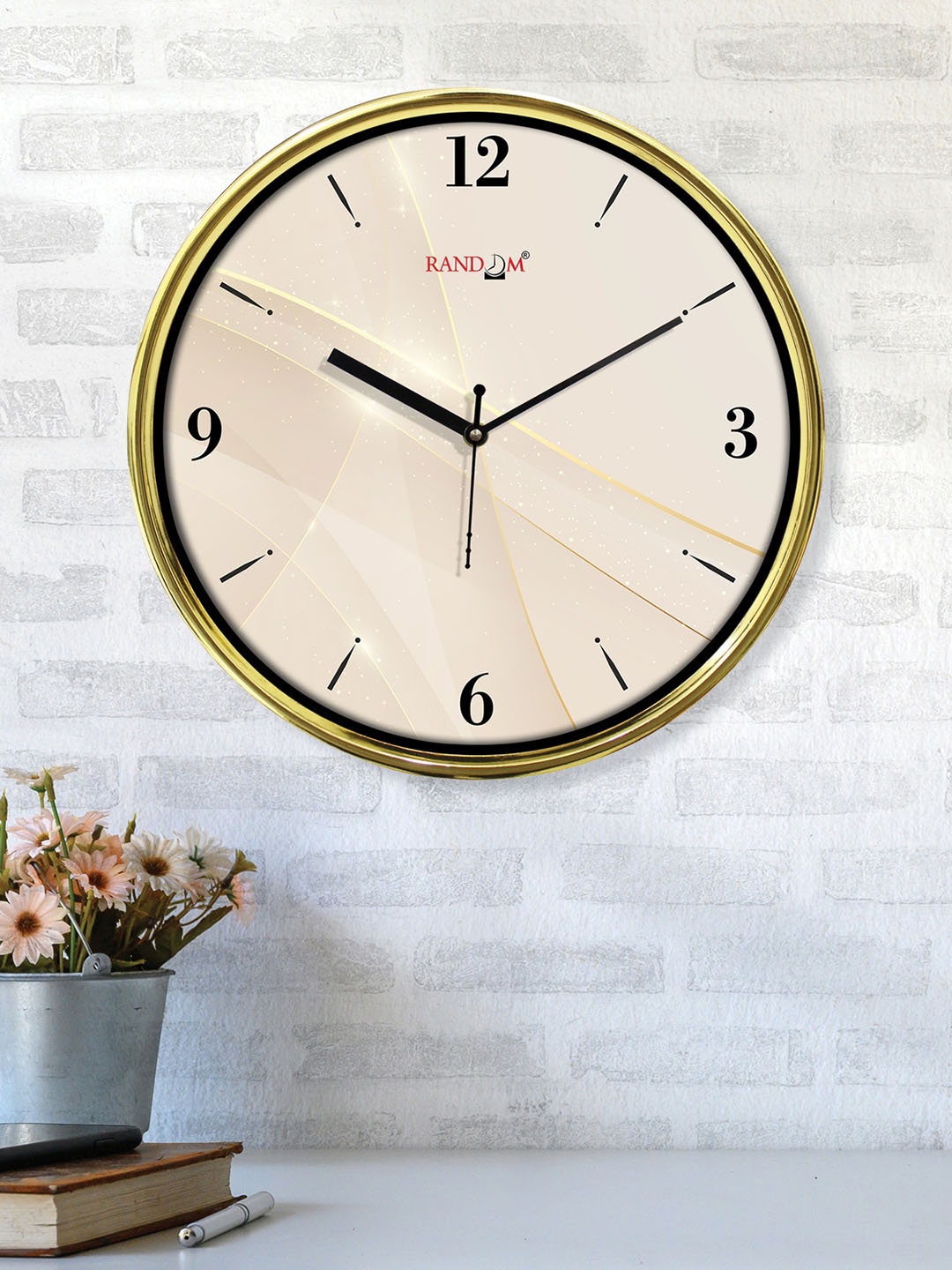 

RANDOM Unisex Peach Clocks