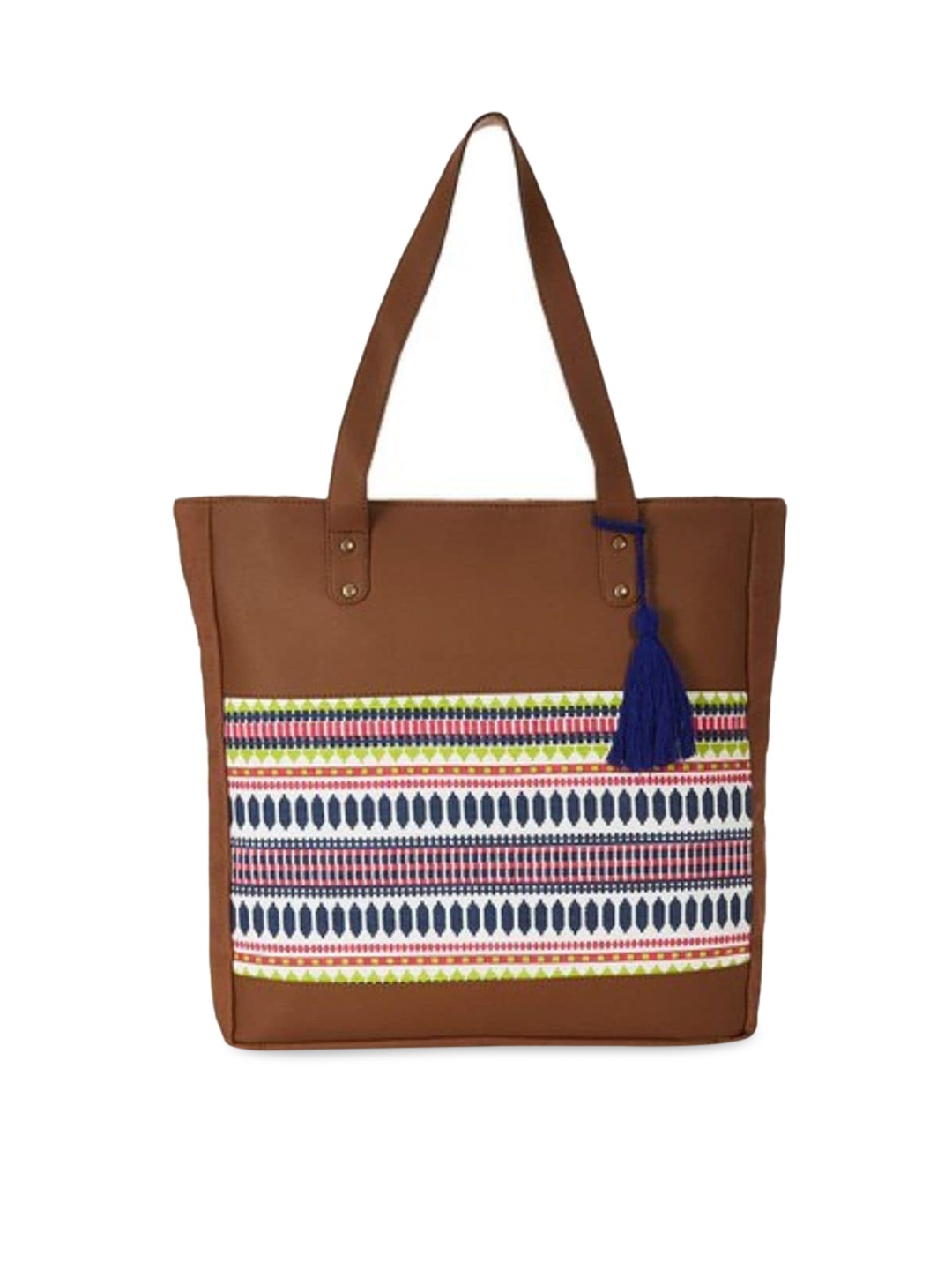 

Kanvas Katha Multicoloured Oversized Shopper Tote Bag, Multi