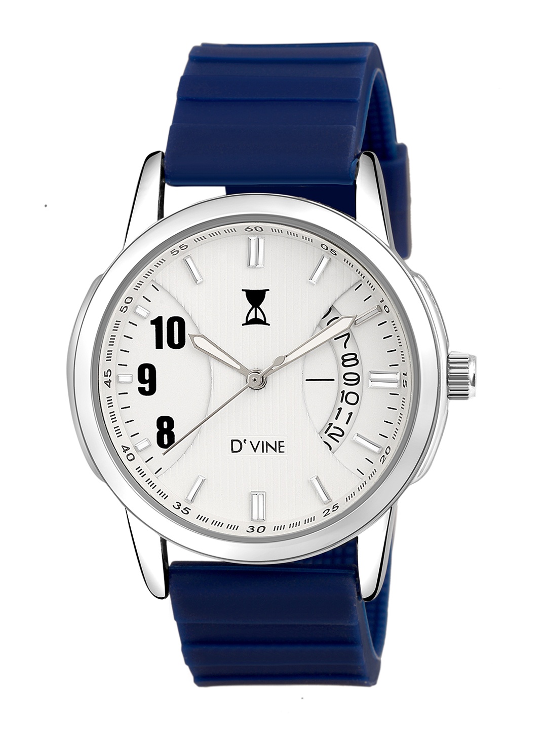 

YOUNG MISSION Unisex Kids White Dial & Blue Straps Analogue Watch YOUNG MISSION KK 9008 BL
