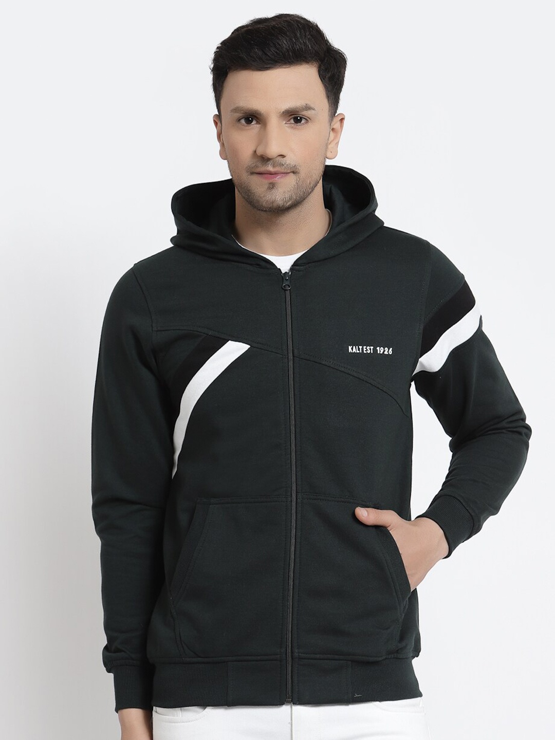 

Kalt Men Green Sweatshirt