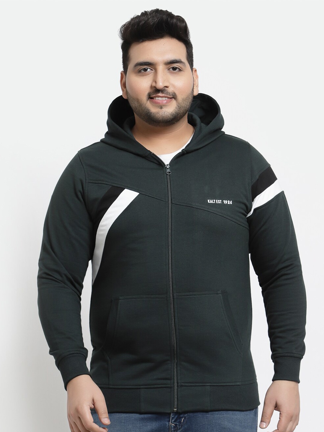 

Kalt Men Green Sweatshirt