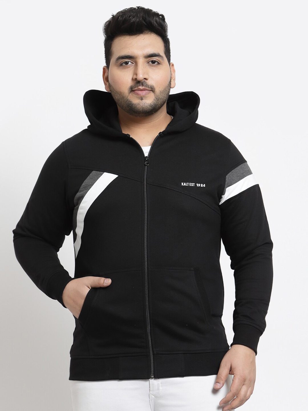 

Kalt Men Black Sweatshirt