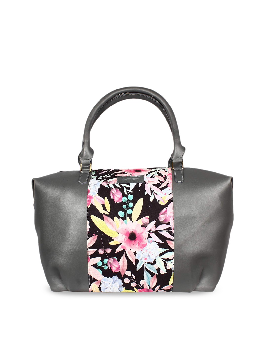 

Kanvas Katha Multicoloured PU Shopper Handheld Bag with Tasselled, Multi