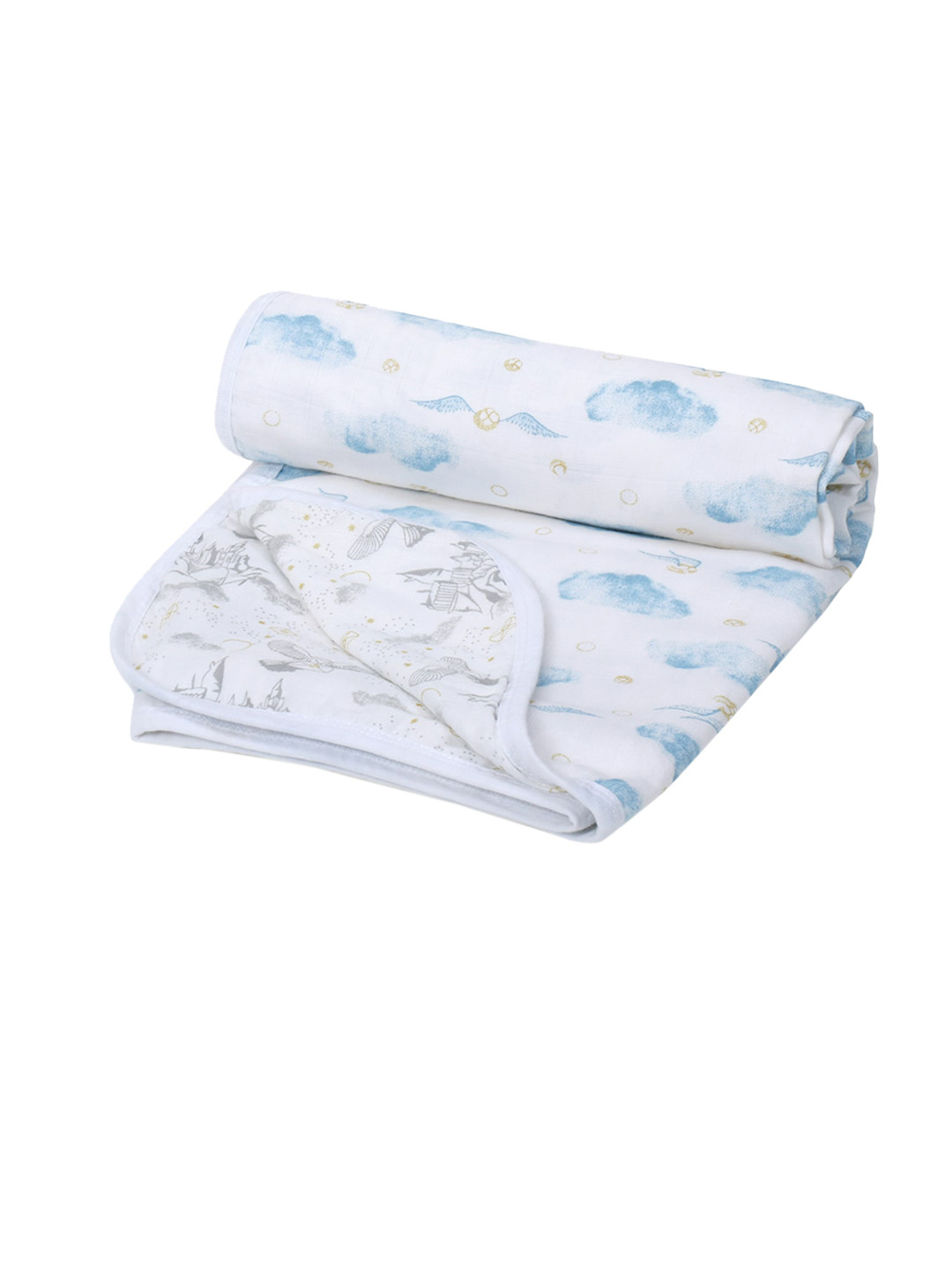 

haus & kinder Unisex Kids Blue Blankets Quilts and Dohars