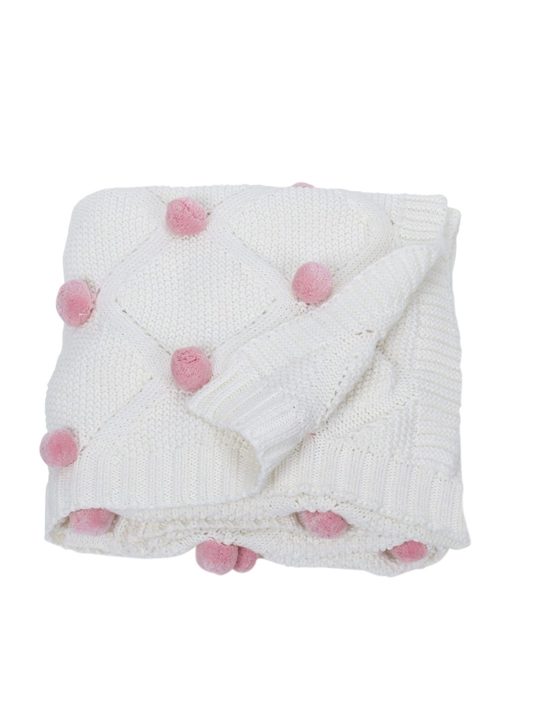 

haus & kinder Unisex Kids Cream Blankets Quilts and Dohars