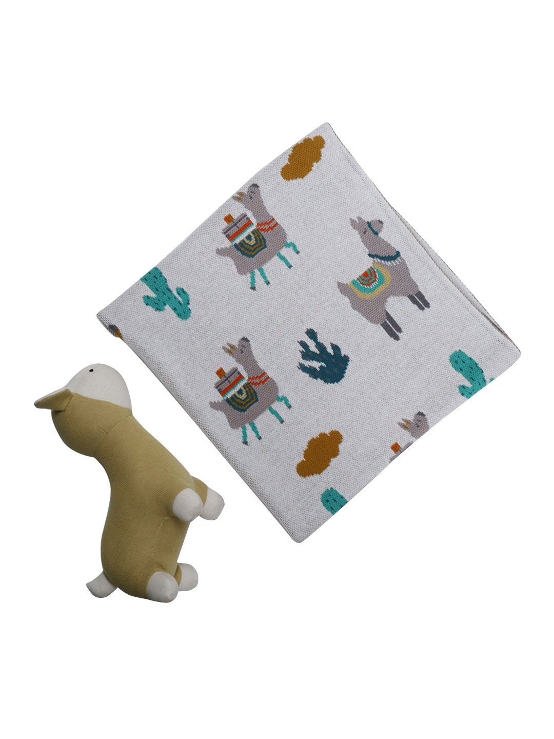 

haus & kinder Unisex Kids Grey Blankets Quilts and Dohars