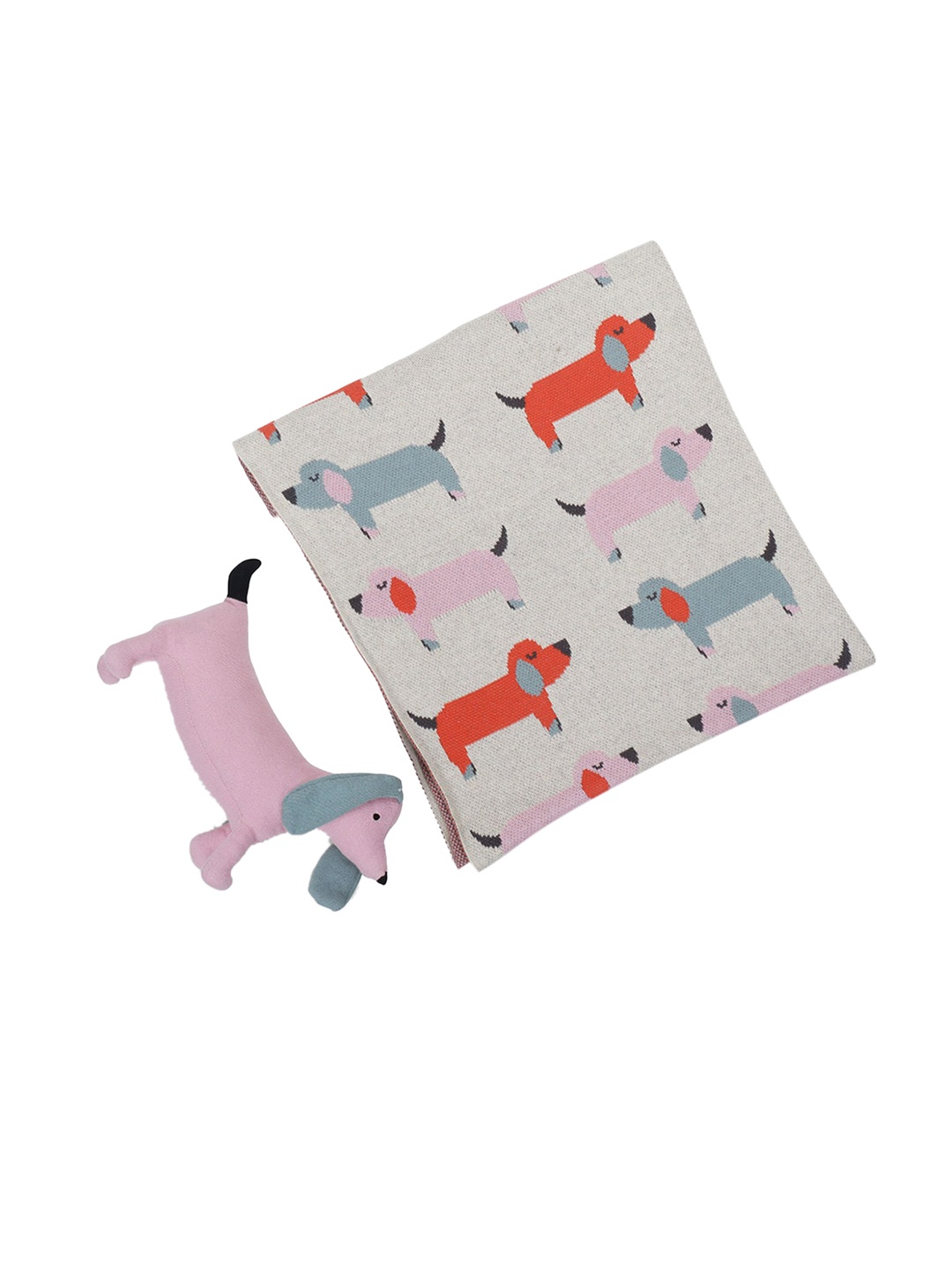 

haus & kinder Unisex Kids Grey Blankets Quilts and Dohars
