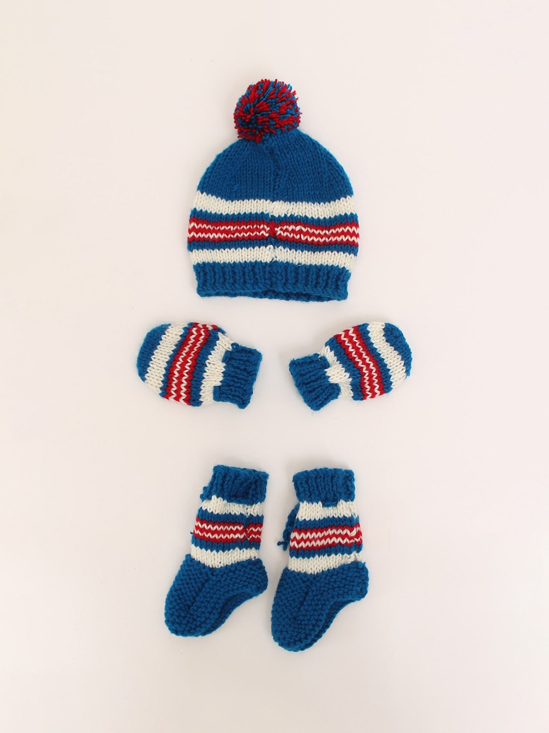 

Woonie Unisex Kids Blue Caps