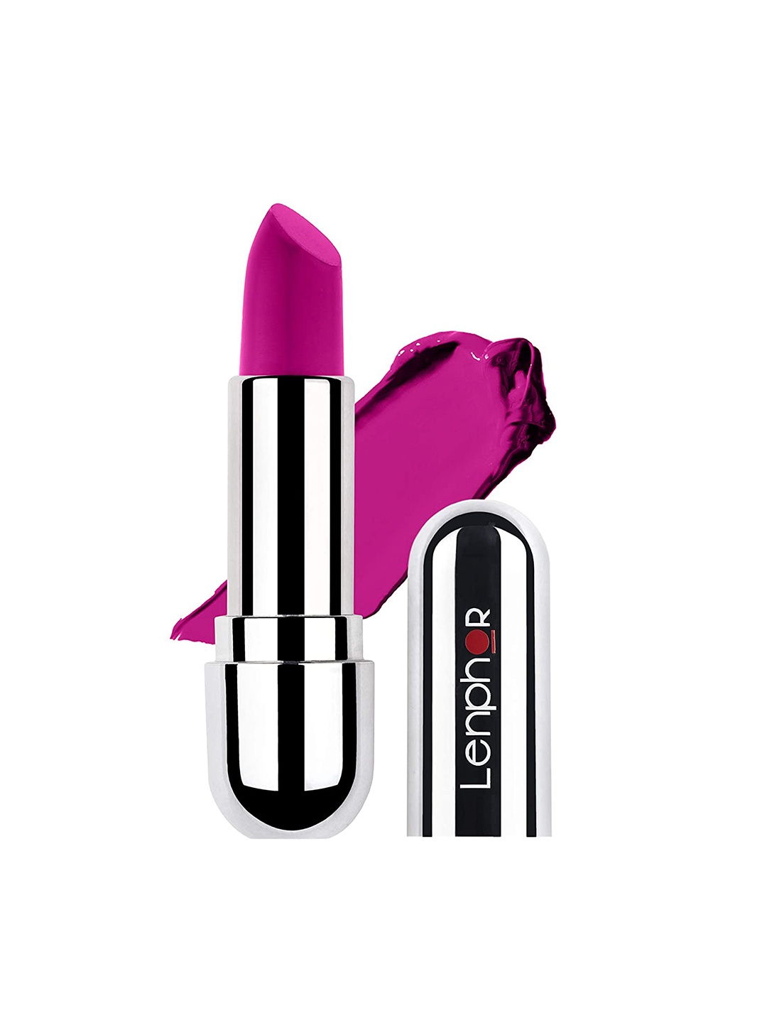 

Lenphor Long Lasting Non-Drying Velvestick Lipstick with Vitamin E - Purple Orchid