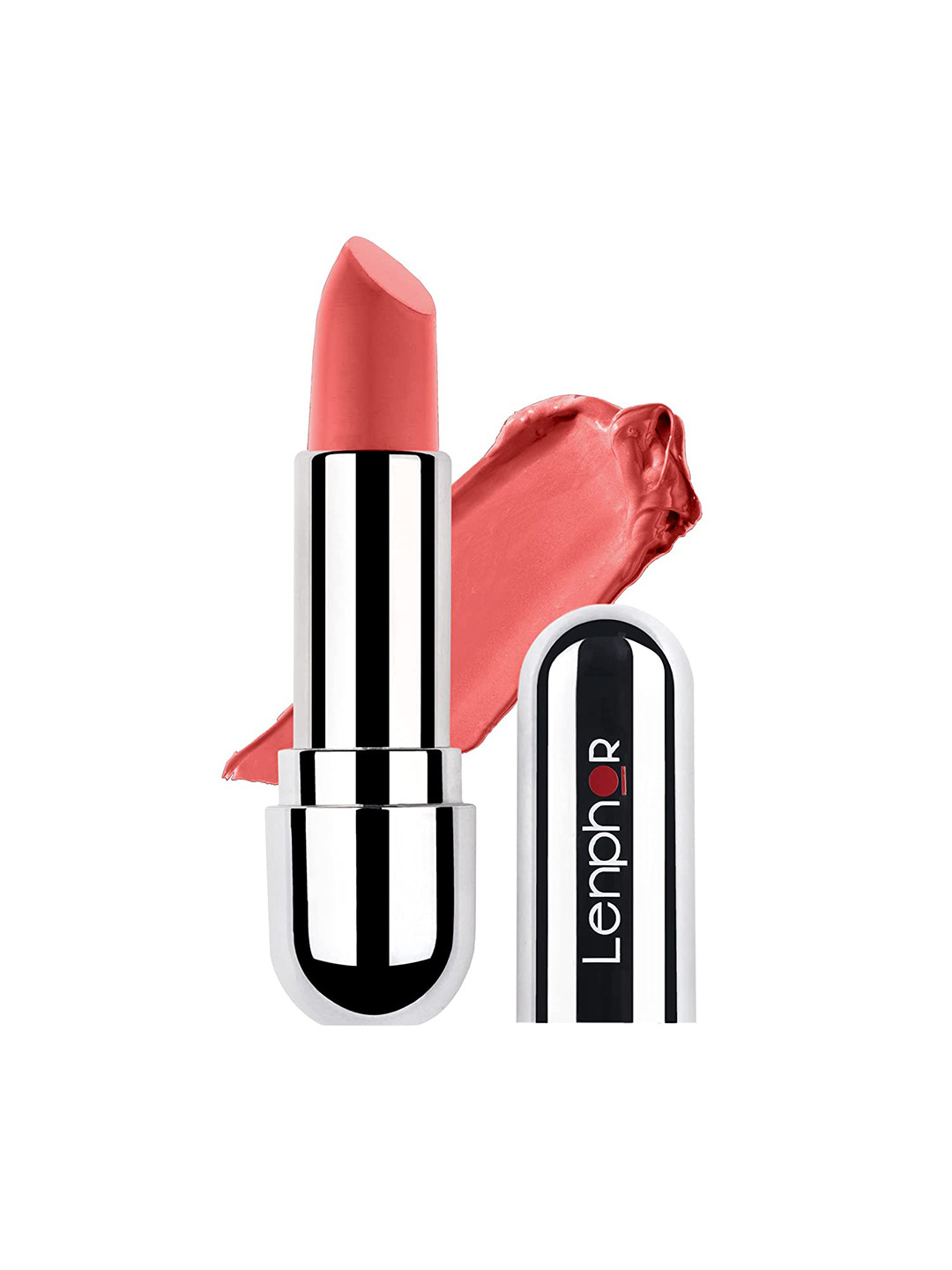 

Lenphor Long Lasting Non-Drying Velvestick Lipstick with Vitamin E - Sunset Pink