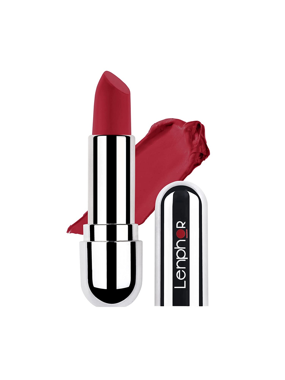 

Lenphor Lightweight Velvestick Lipstick 4 g - Lava Red 001, Magenta