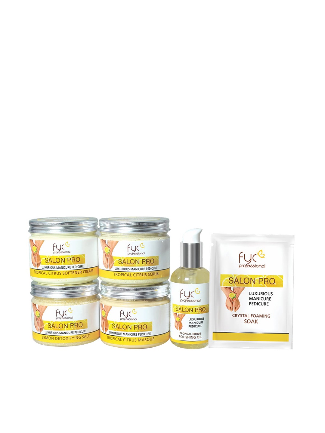 

FYC Professional Salon Pro Lemon Care Kit for Excess Oil Control, Yellow