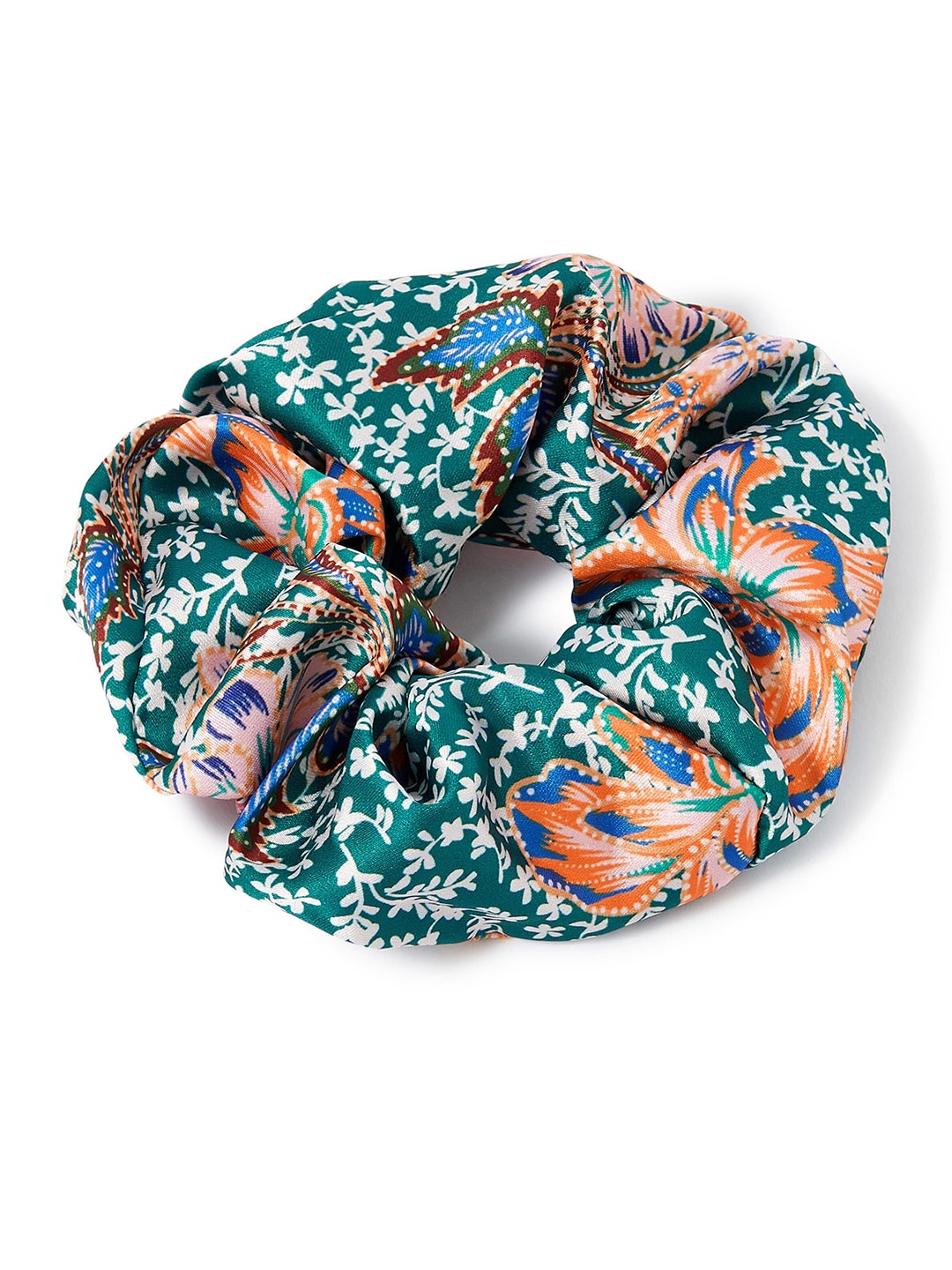 

Accessorize London Women Paisley Scrunchie, Blue