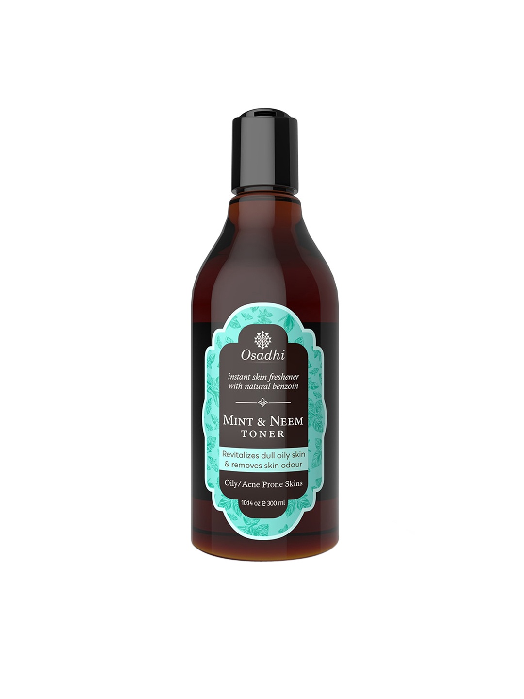 

Osadhi Mint & Neem Toner with Natural Benzoin & Witch Hazel - 300 ml, Brown