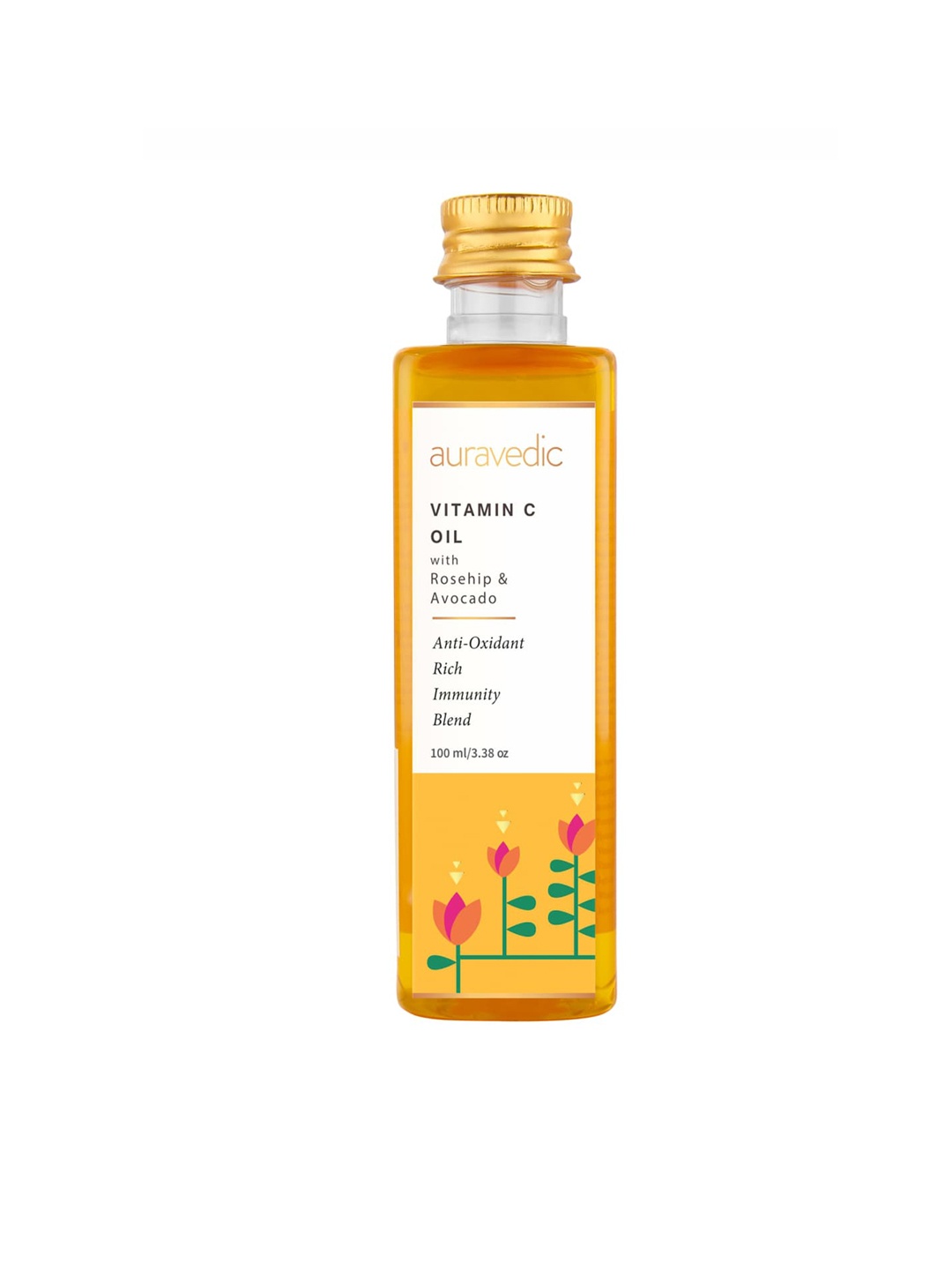 

Auravedic Vitamin C Facial Oil- 100ml, Yellow