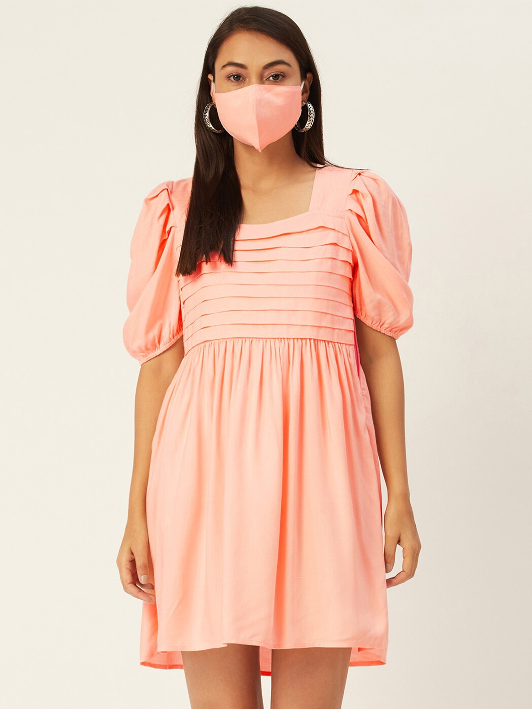 

DressBerry Pink & pink dogwood Dress