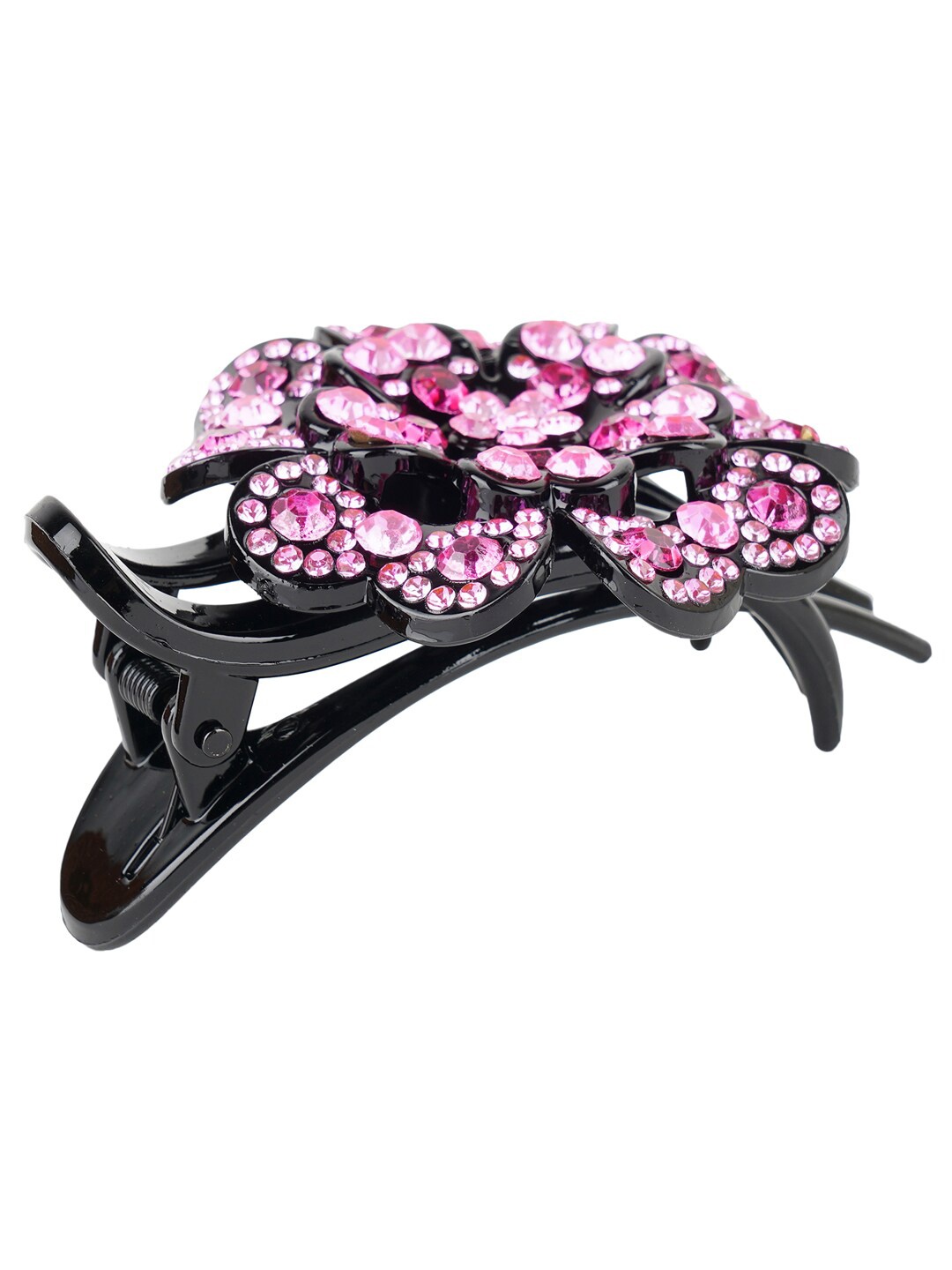 

MIZORRI Women Pink & Black Claw Clip