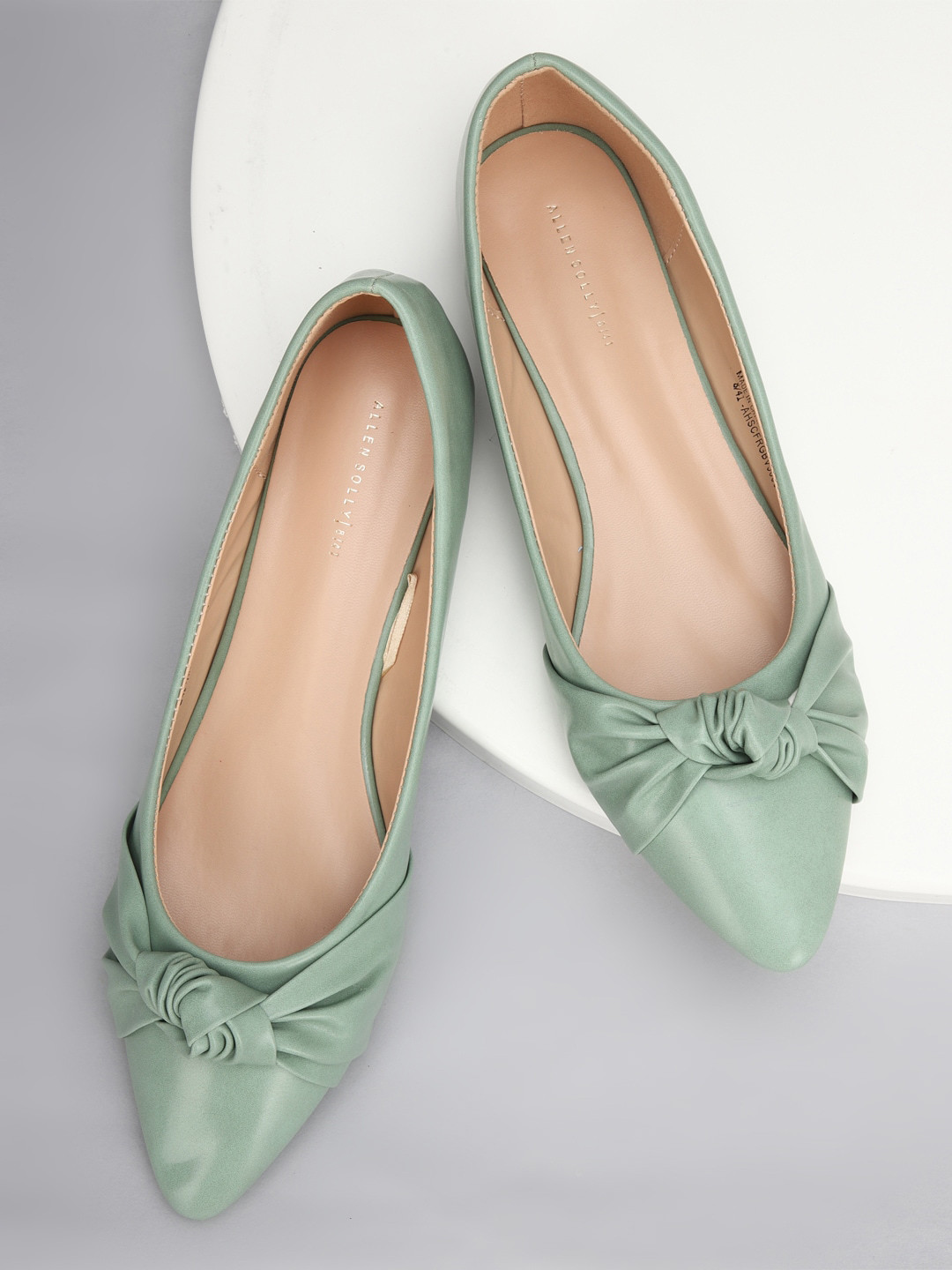 

Allen Solly Woman Women Green Ballerinas with Bows Flats