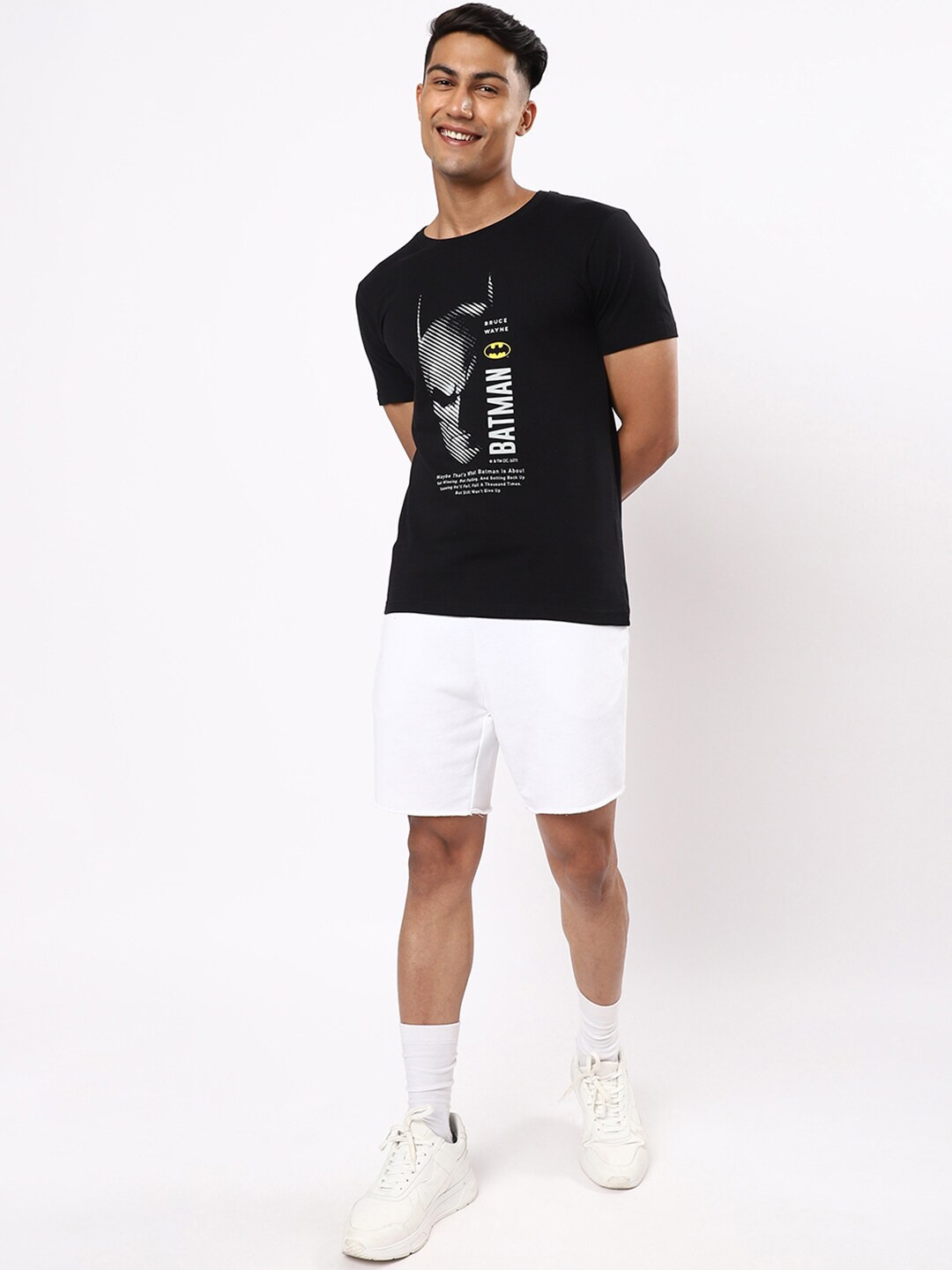 

Bewakoof Men Black Printed T-shirt
