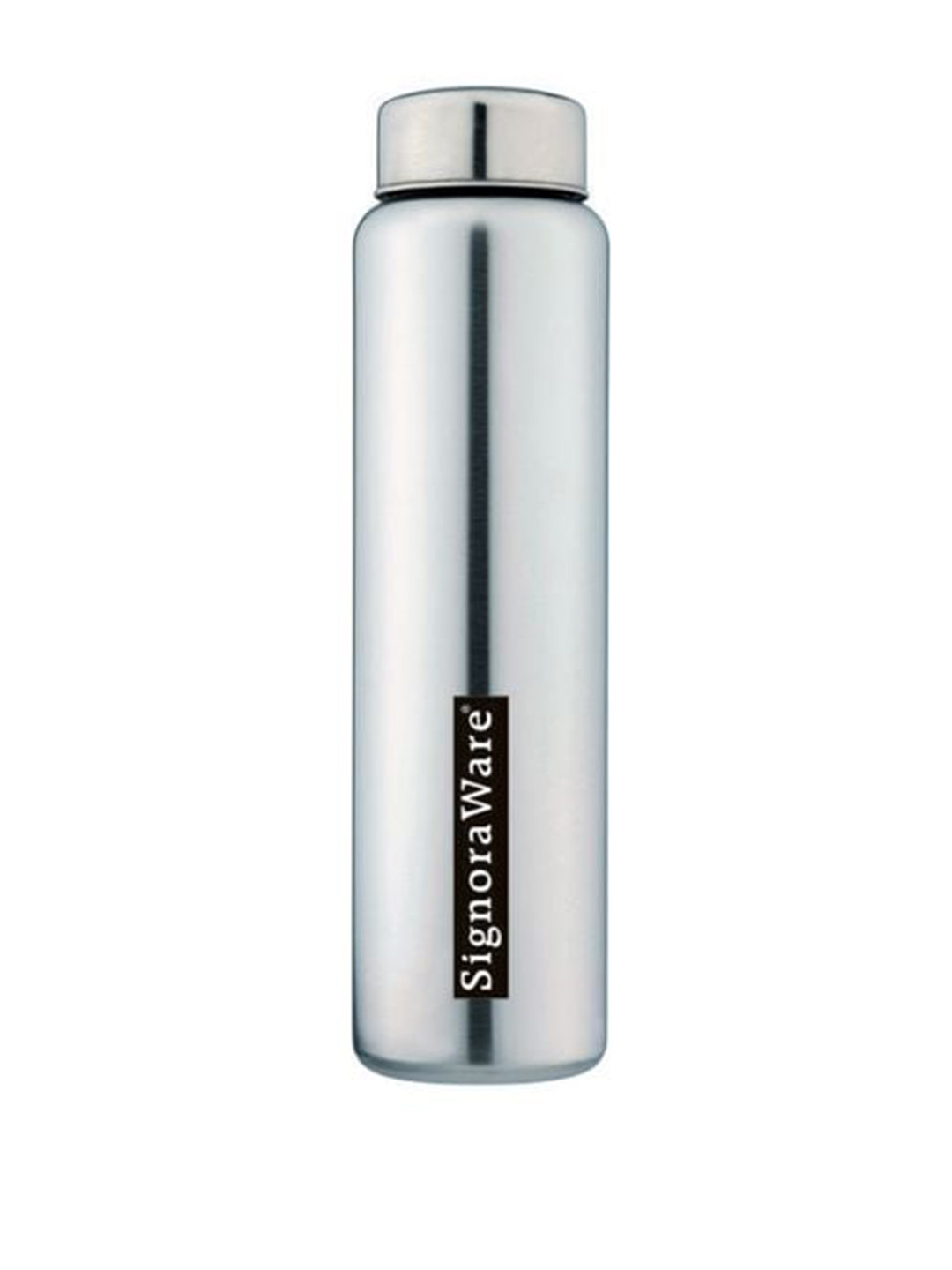 

SignoraWare Silver-Toned Solid Stainless Steel Water Bottle