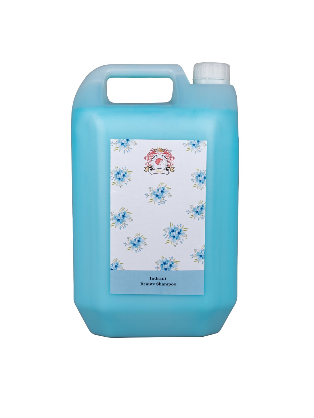 

Indrani Cosmetics Cruelty-Free Beauty Shampoo for All Hair Types - 5 L, Blue