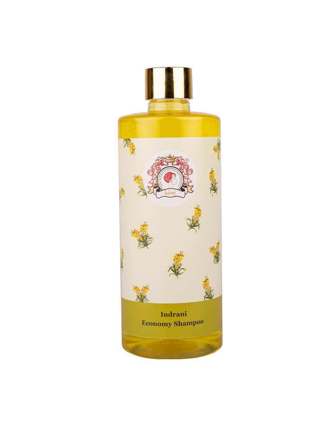 

Indrani Cosmetics Cruelty-Free Economy Shampoo To Nourish & Moisturize Scalp - 500 ml, Yellow