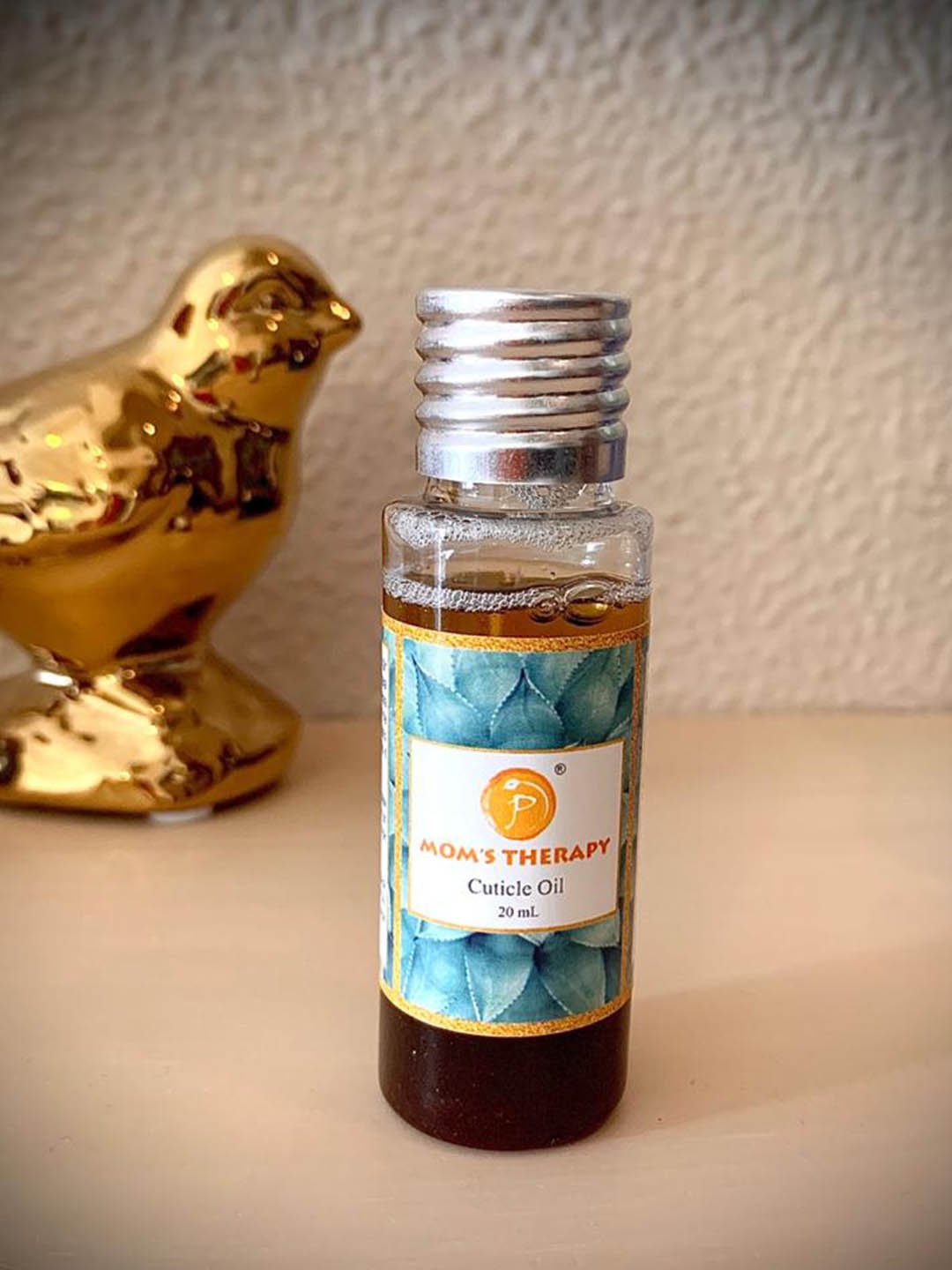

Mom's Therapy Cuticle Oil with Natural Oils & Demerara - 20 ml, Blue