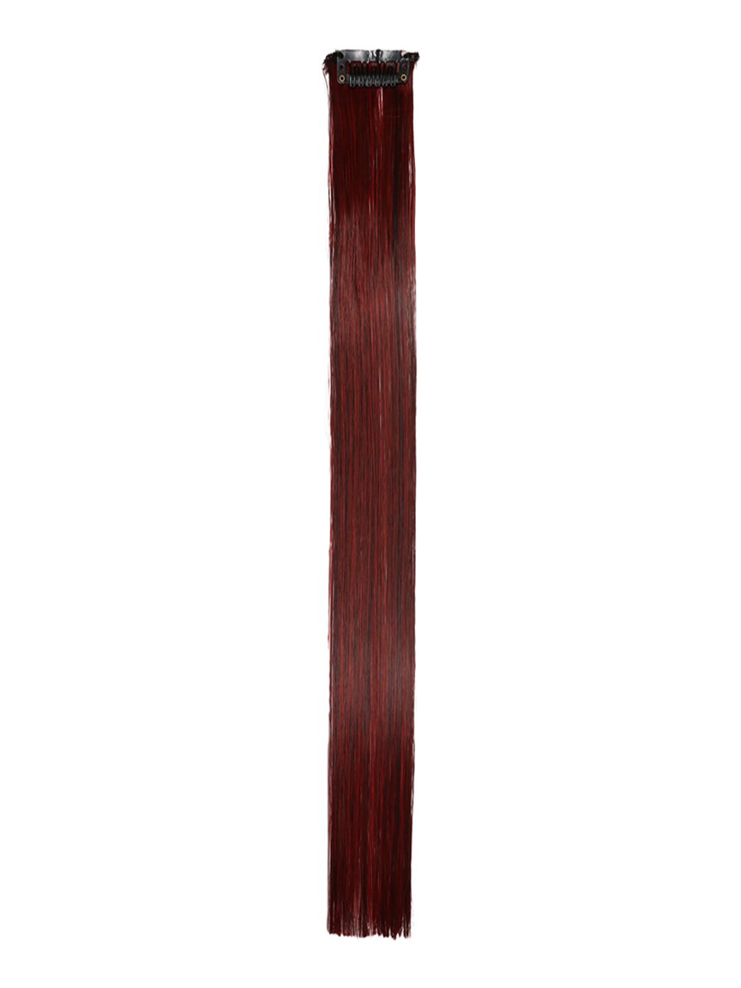 

Streak Street Burgundy Straight Clip-On Strands