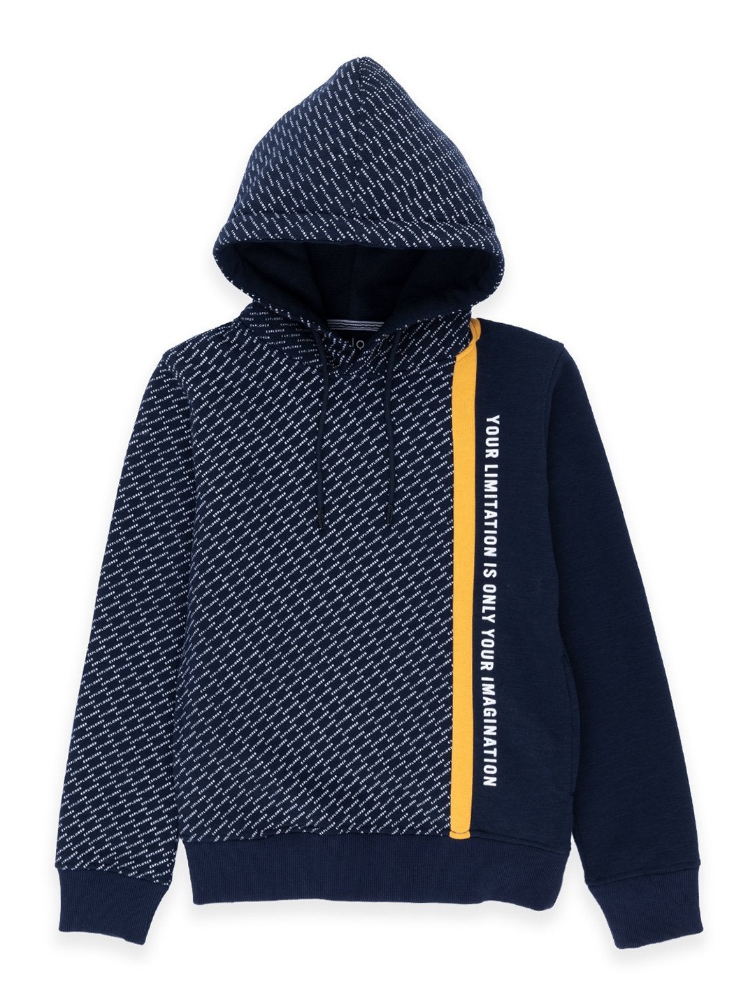 

Status Quo Boys Navy Blue Printed Sweatshirt