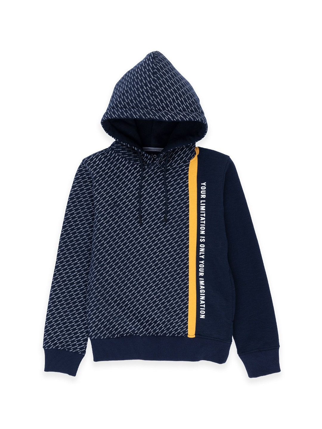 

Status Quo Boys Navy Blue Printed Sweatshirt