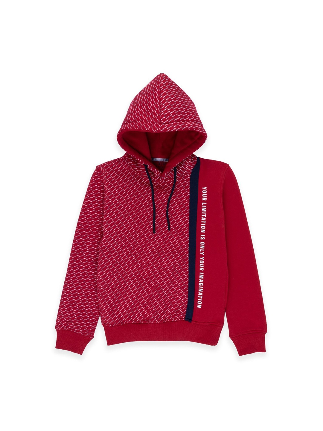 

Status Quo Boys Red Printed Sweatshirt
