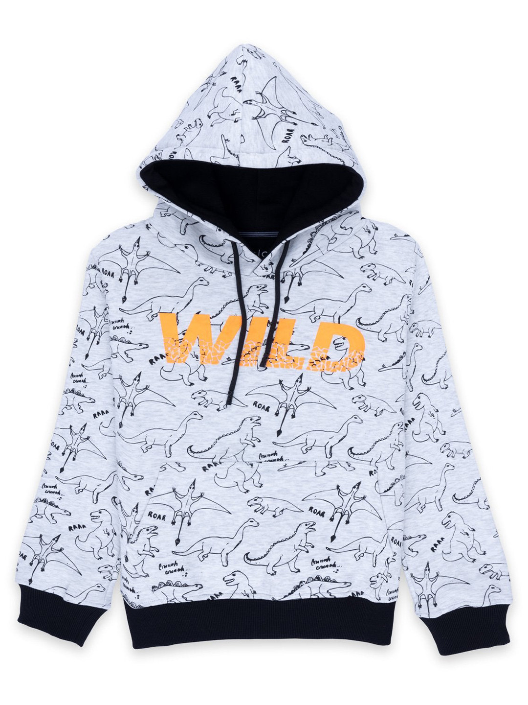 

Status Quo Boys Grey Printed Sweatshirt