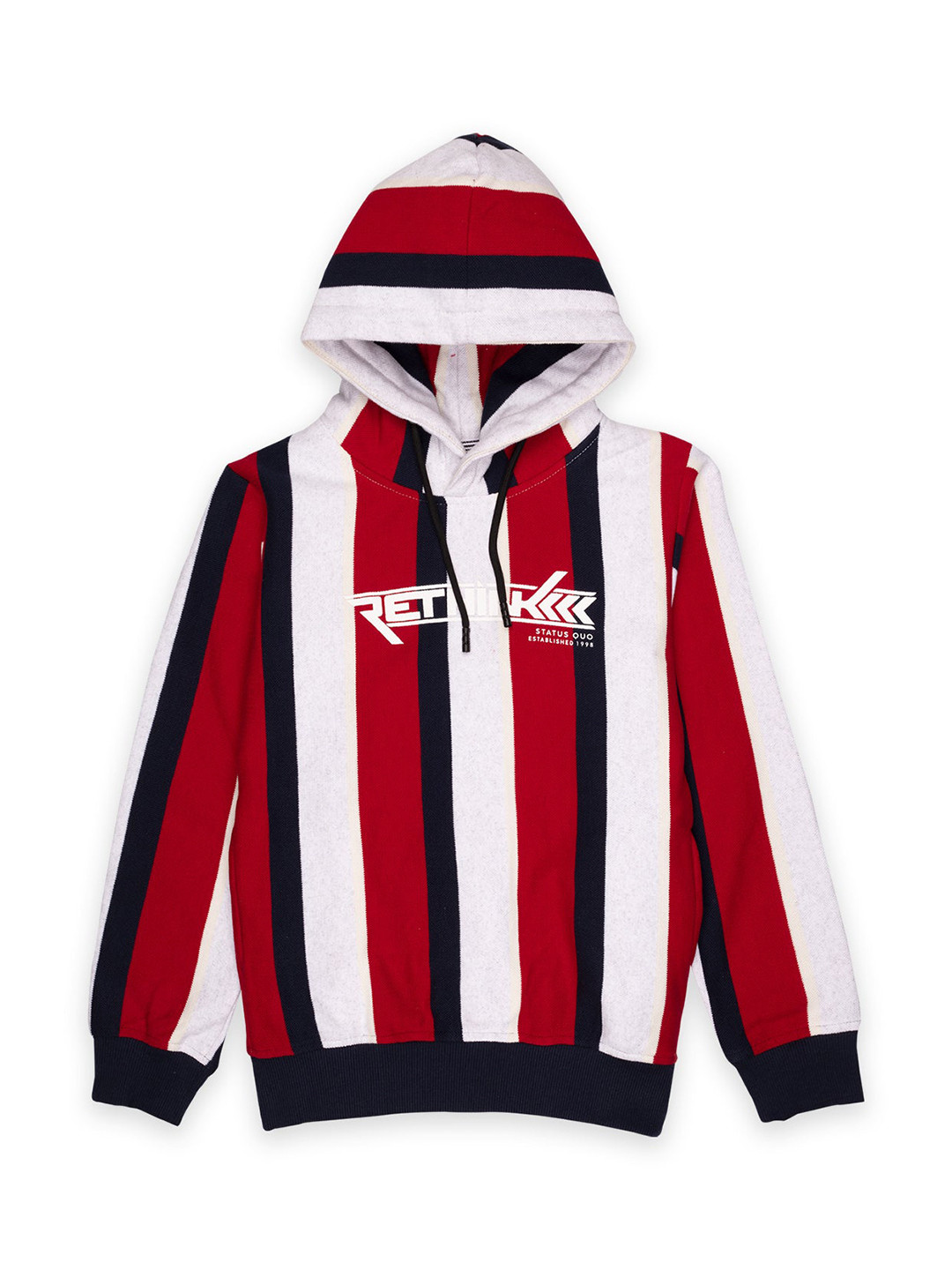 

Status Quo Boys Red Printed Sweatshirt