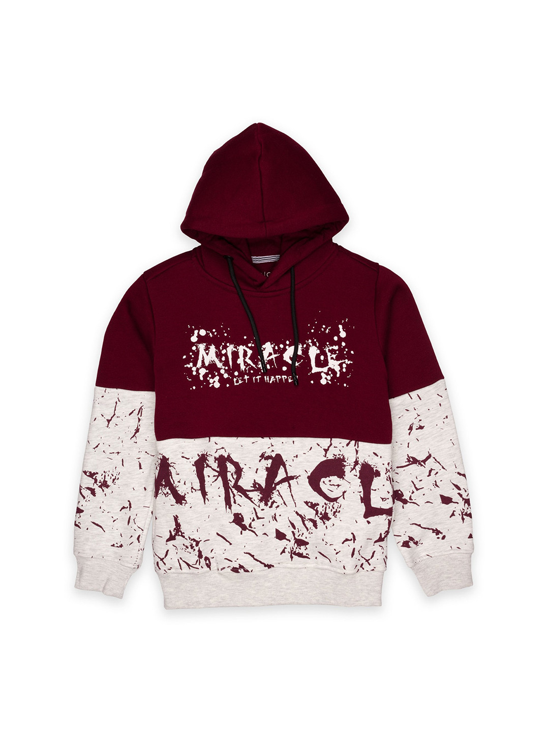 

Status Quo Boys Maroon Printed Sweatshirt