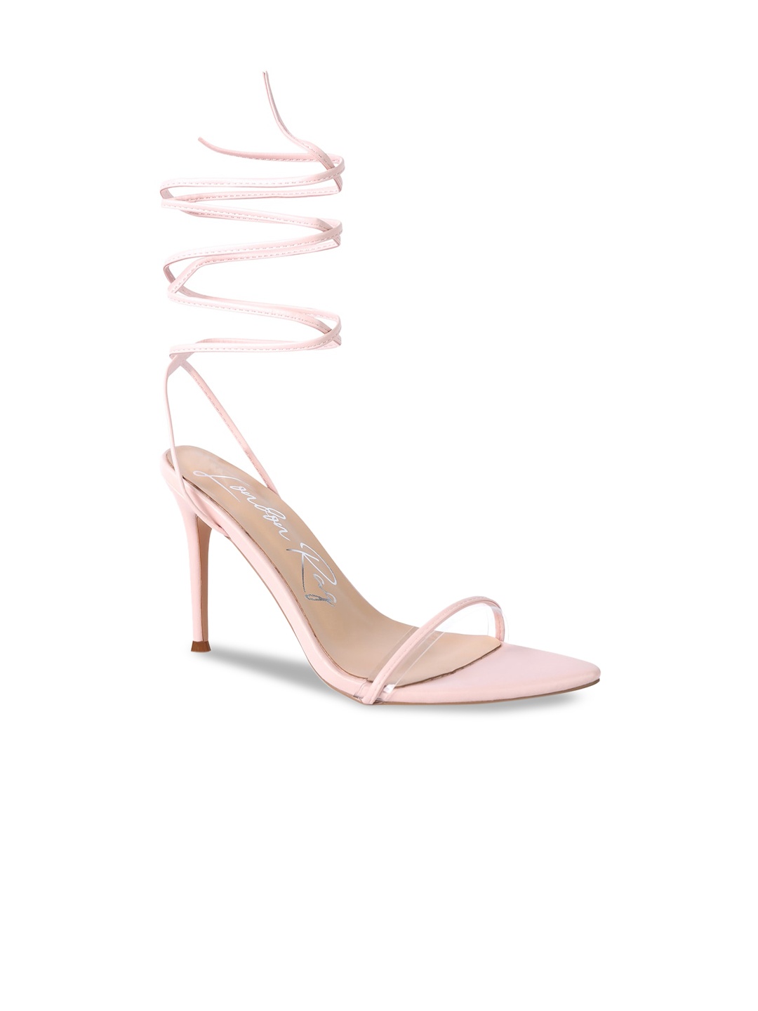 

London Rag Pink Solid Party Stiletto Heels