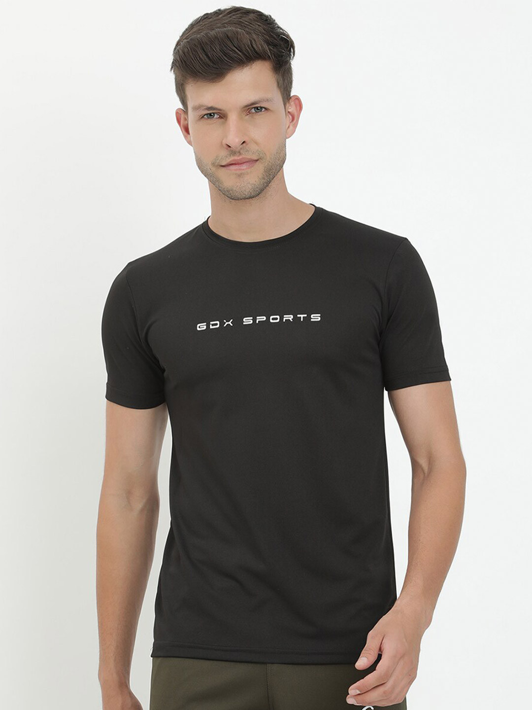 

V2 Value & Variety Men Black & jet set V-Neck T-shirt