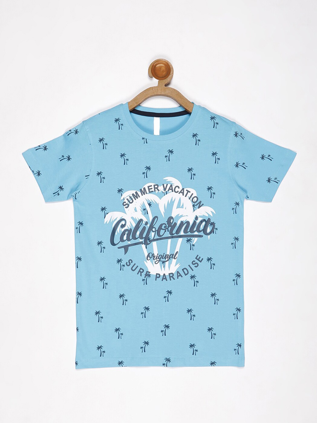 

V2 Value & Variety Boys Blue Printed T-shirt